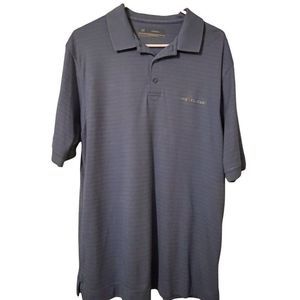 The Players Polo Golf Shirt Cutter Buck CB  Dry Tec M Short Sleeve Moisture Prot